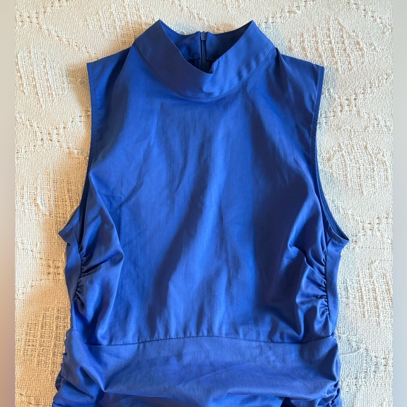 Zara Xs Ruched Mini Dress - Picture 4 of 7